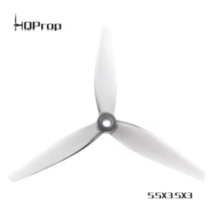 hqprop 5 5x3 5x3 v2 grey propeller set of 4 mantisfpv australia product showcase image