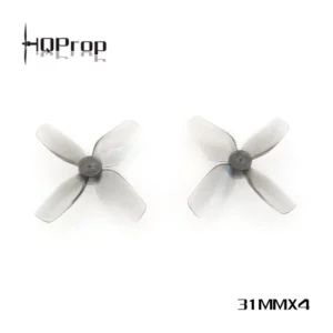 hqprop micro whoop 31mmx4 1mm propeller set of 4 mantisfpv australia product image grey