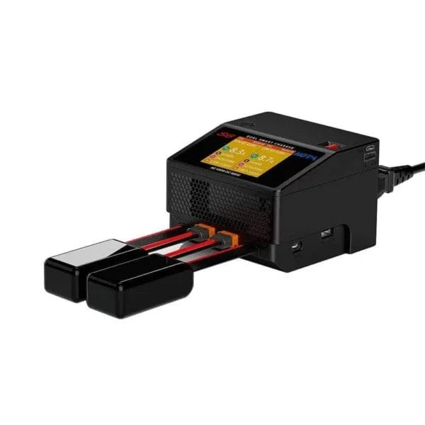 hota s6 dual channel ac400w dc325x2 15a 1 6s smart charger ac dc charger mantisfpv australia product showcase new display dual