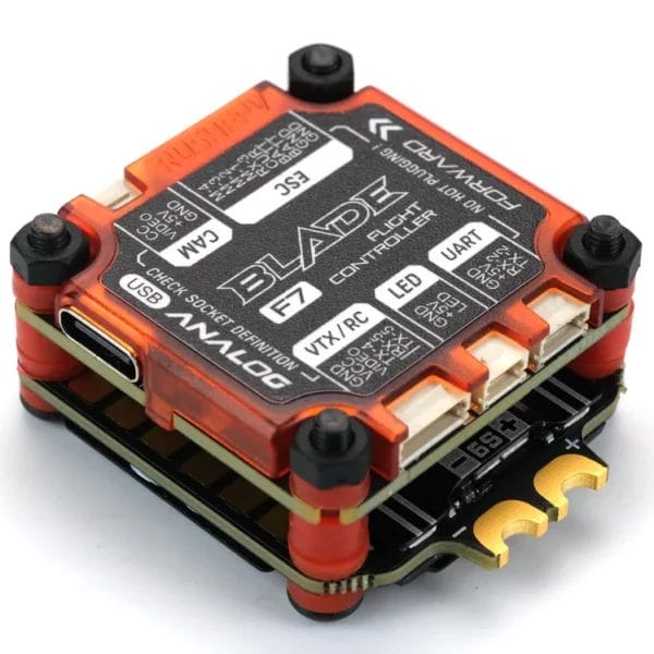 rushfpv rush blade extreme f722 60a analog stack 30x30mm f7 fc 60a bl32 esc mantisfpv australia nz product showcase e1717810852670