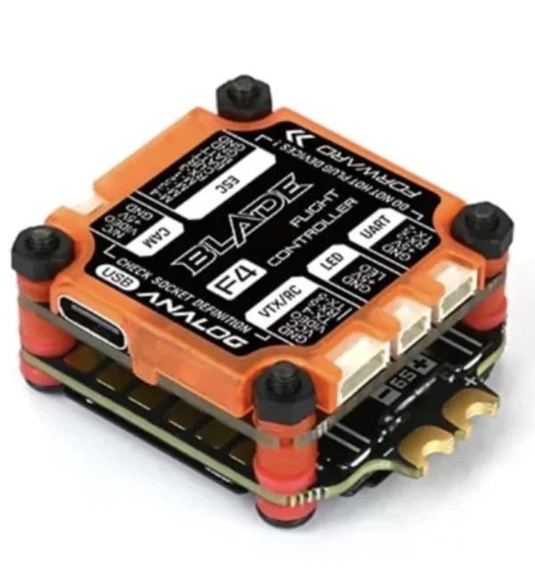 rushfpv rush blade sport f405 50a analog stack 30x30mm f4 fc 50a bl32 esc mantisfpv australia product showcase image stack new product