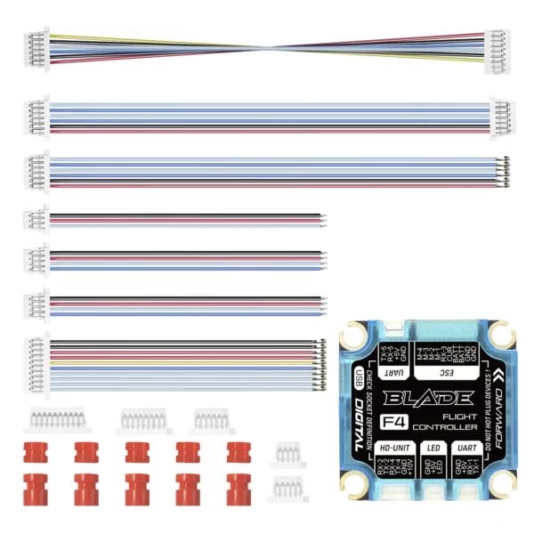 rushfpv rush blade sport f405 50a digital stack 30x30mm f4 fc 50a bl32 esc includes