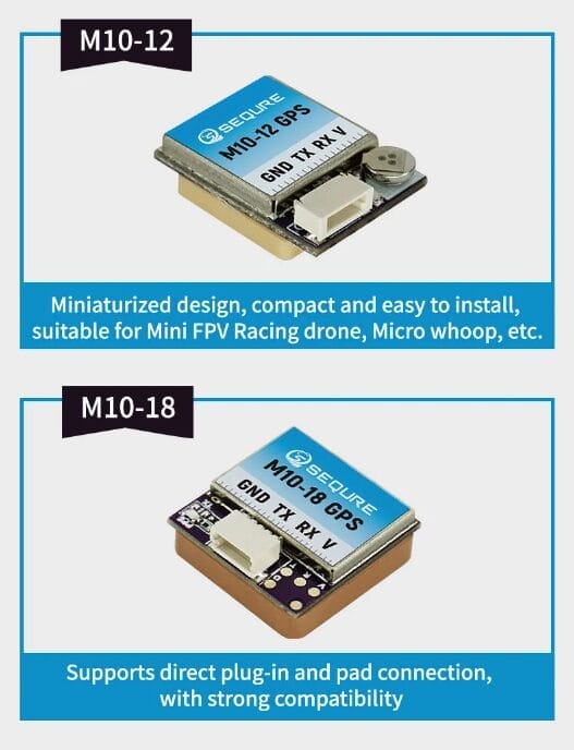 SEQURE M10-25Q GPS Compact Fast-Positioning QMC5883L Compass 8 sequre m10 gps compact fast positioning qmc5883l compass mantisfpv australia description 05