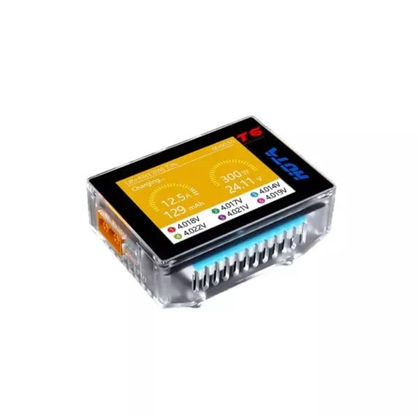 HOTA T6 DC 300W PD 90W 15A 1-6S Pocket LiPo Battery Charger (DC charger) - Image 2