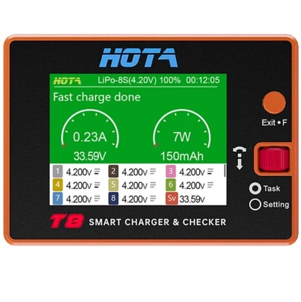 HOTA T8 DC Smart Charger and Checker 1-8S 650W 22A (DC Charger) - Image 2