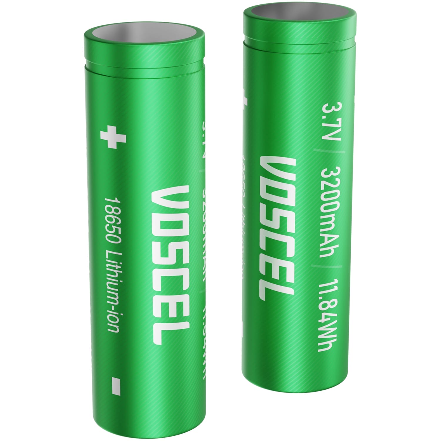 Voscel 18650 3200mAh 10C 3.7V 11.84Wh Battery (2 pack) - MantisFPV