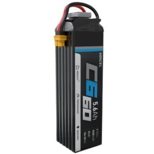 voscel c660 5600mah 6s 60c 22 2v 124 32wh battery with xt90 syntegra australia product image e1726727049568