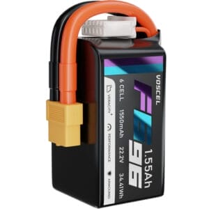 Voscel F696 1550mAh 6S 96C 22.2V 34.41Wh Battery with XT60
