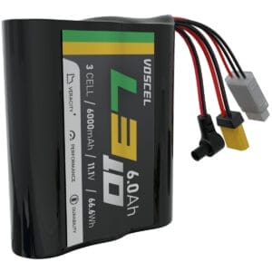 voscel l310 6000mah 3s 10c 11 1v 66 6wh battery dc5 0 with xt60 syntegra australia product showcase label