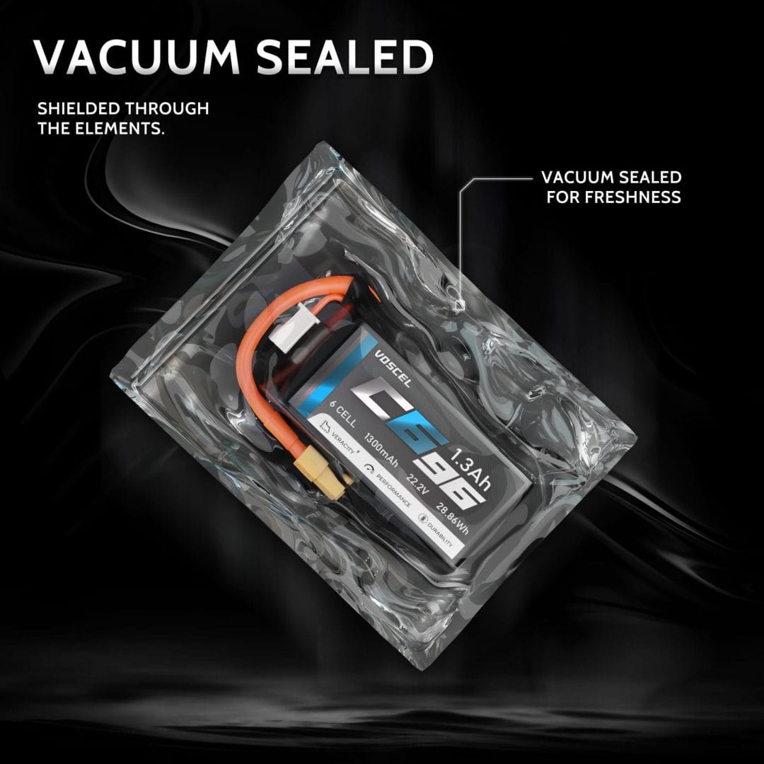 Voscel C660 1550mAh 6S 60C 22.2V 34.41Wh Battery with XT60 11 voscel lipo battery category cinema 06