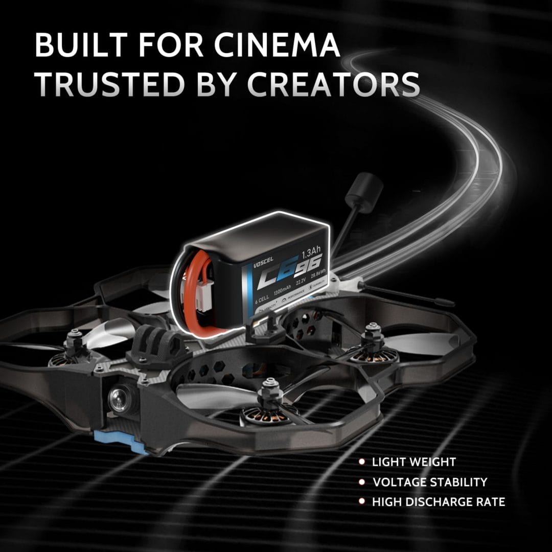 Voscel C660 1550mAh 6S 60C 22.2V 34.41Wh Battery with XT60 12 voscel lipo battery category cinema 07