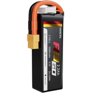 Voscel R360 2200mAh 3S 60C 11.1V 24.42Wh Battery with XT60
