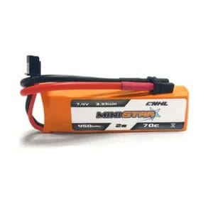 CNHL MiniStar 450mAh 7.4V 2S 70C Lipo Battery with XT30