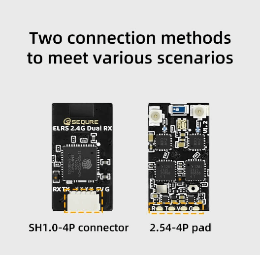 Sequre 2.4GHz Dual RX True Diversity Dual Antenna Receiver Omni Directional 15 sequre 2 4ghz dual rx true diversity dual antenna receiver omni directional mantisfpv australia product showcase drone description 08