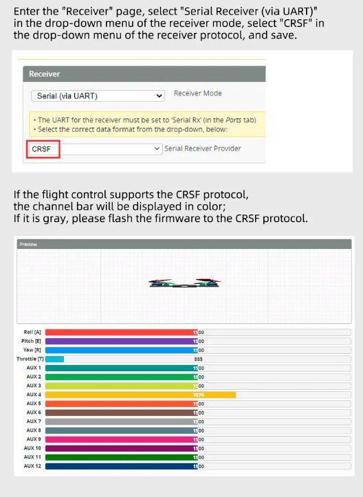 Sequre 2.4GHz Dual RX True Diversity Dual Antenna Receiver Omni Directional 20 sequre elrs 2 4ghz single rx single antenna receiver fpv racing drone mantisfpv australia product showcase mantisfpv drone description 11
