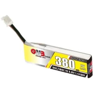 GAONENG GNB HV 1S 3.8V 380mAh 90C PH2 LiPo Battery