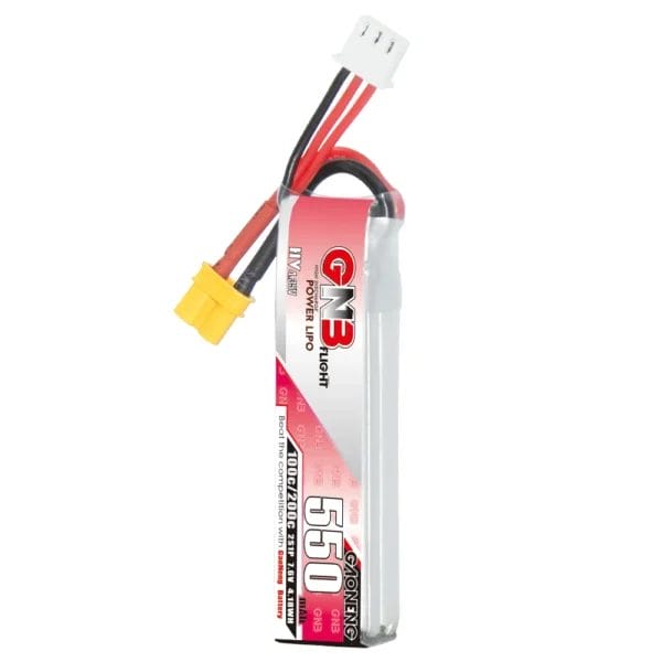 GAONENG GNB HV 2S 7.6V 550mAh 100C XT30 LiPo Battery - Image 2