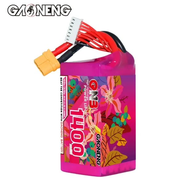 GAONENG GNB 6S 22.2V 1400mAh 160C XT60 LiPo Battery - Image 4