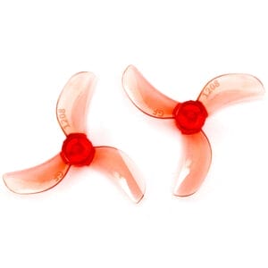 gemfan hurricane 1208 3 0 8mm toothpick 31mm 3 blade propeller set of 8 mantisfpv australia product image