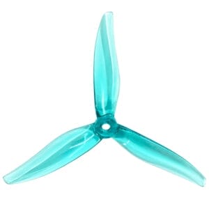 gemfan hurricane max 51377 3 blade propeller set of 4 mantisfpv australia cyan light blue