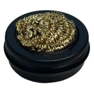 Plexa Brass Wool with Case Solder Tip Cleaner