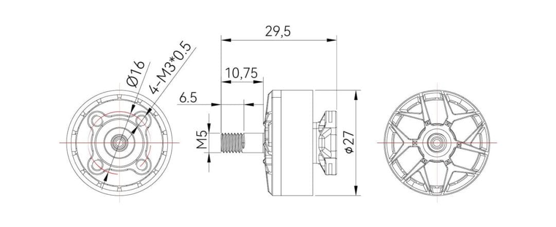 T Motor F50 5inch Racing Motor 2150KV 8 t motor f50 5inch racing motor 2150kv mantisfpv australia description 05