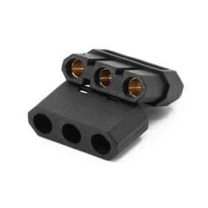 Plexa MR60 3P Black Female and Male Connectors with Sheath (pack of 10)