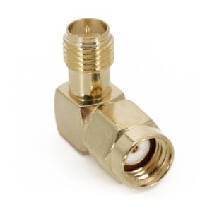 Plexa RP-SMA Male to RP-SMA Female 90-Degree (2 pack)