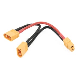 Plexa XT60 Female to XT60 Male Series Adapter 14AWG 100mm