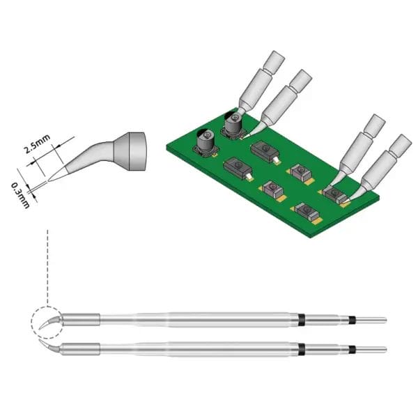 Sequre HT140 2-in-1 Hot Tweezers Repair Tool for SMD - Image 4