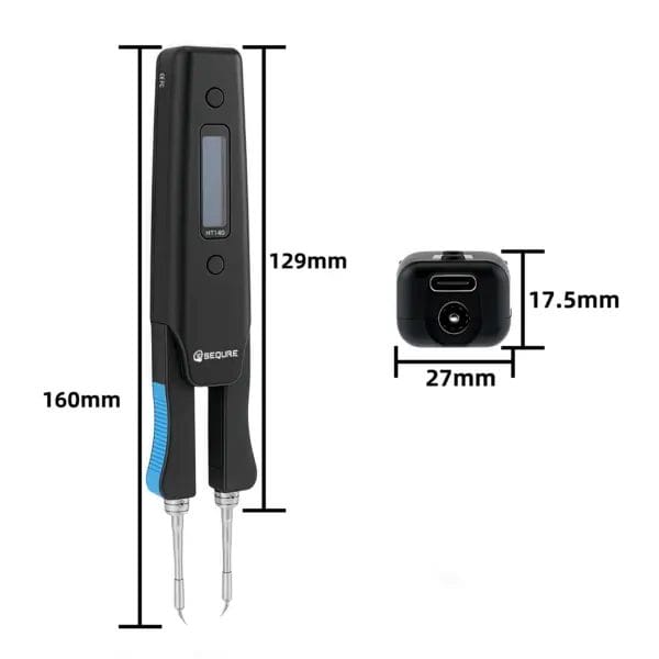 Sequre HT140 2-in-1 Hot Tweezers Repair Tool for SMD - Image 3