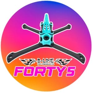 B-Line Forty5 TUFF 5" FPV Racing Frame Kit