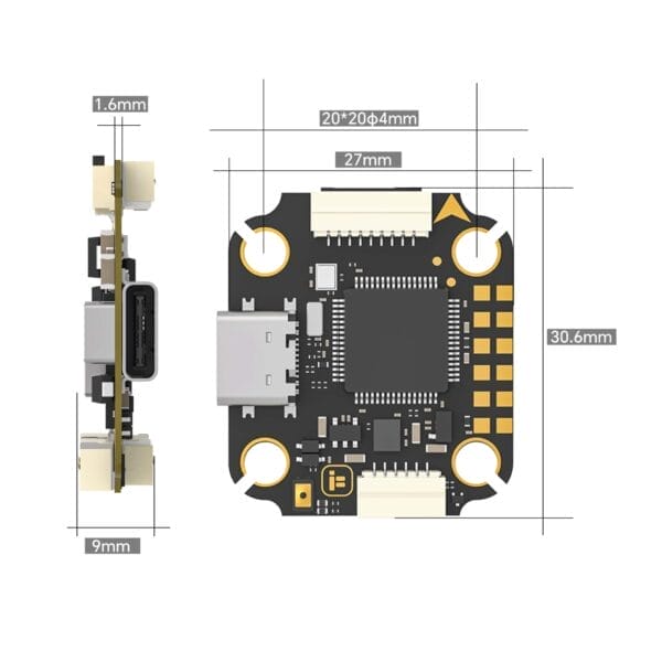 iFlight Borg F7 Mini Flight Controller ICM42688 - Image 3