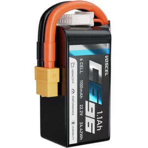 Voscel C696 1100mAh 6S 96C 22.2V 24.42Wh Battery with XT60