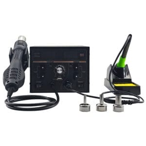 ATETOOL AM877D+ 70W Soldering Station Pen with 750W Heat Gun