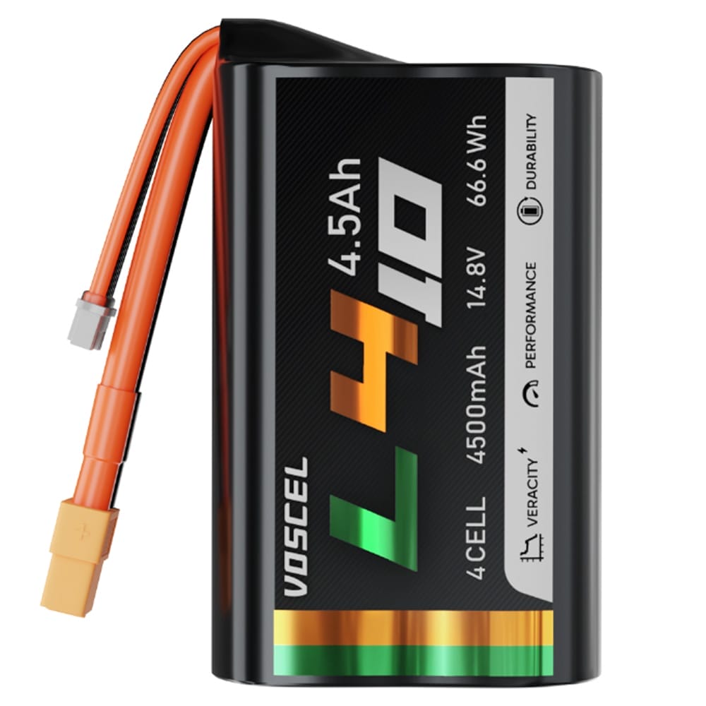 Voscel L410 4500mAh 4S 10C 14.8V 66.6Wh 21700 Battery XT60 2 Voscel L410 4500mAh 4S 10C 14.8V 66.6Wh 21700 Battery XT60 - Image 2