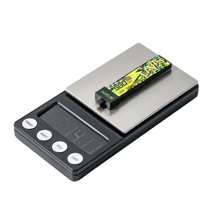 BetaFPV LAVA Series II 1S 580mAh 95C BT2.0/A30 Battery (4 pack
