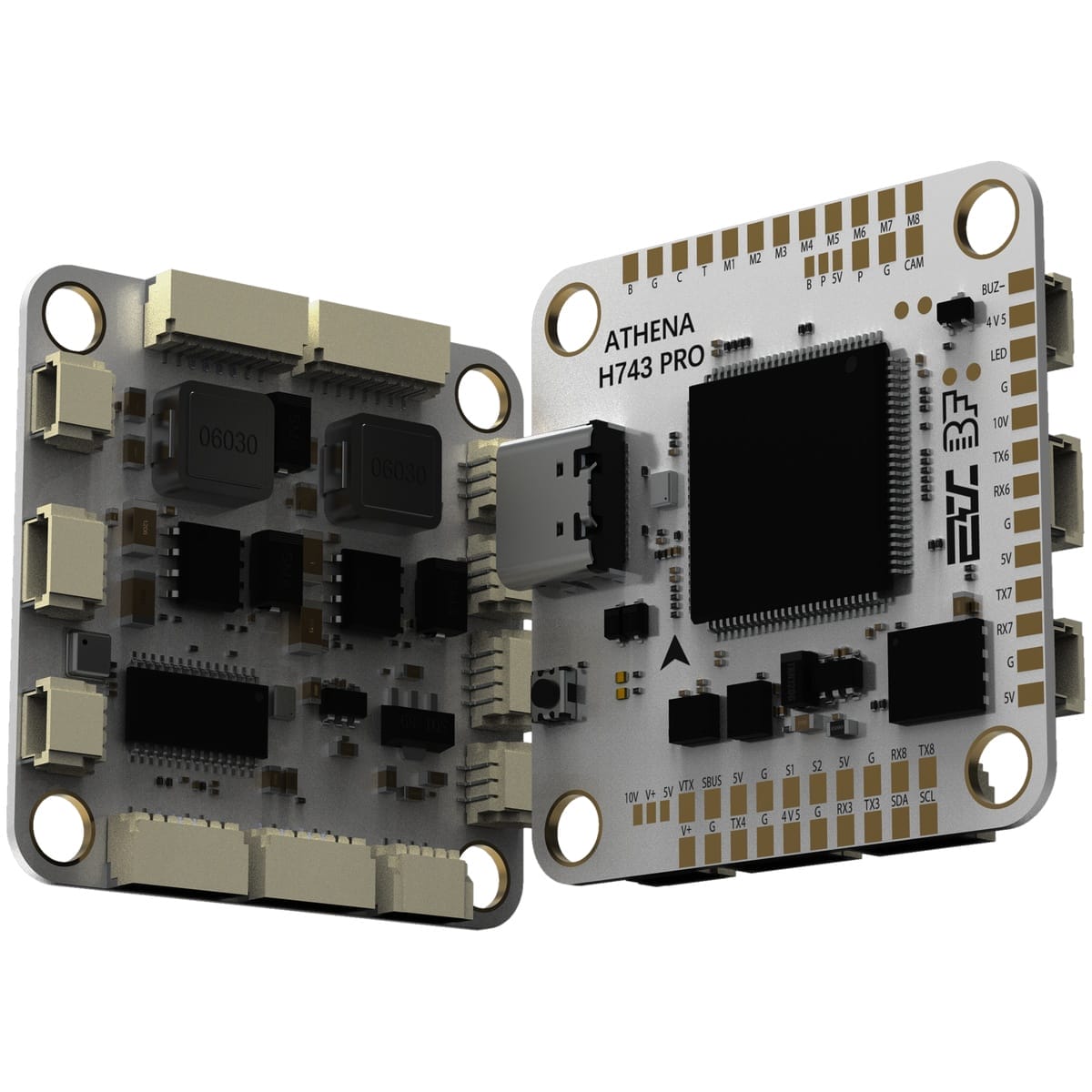 ZEX ATHENA H743 Pro Flight Controller - MantisFPV