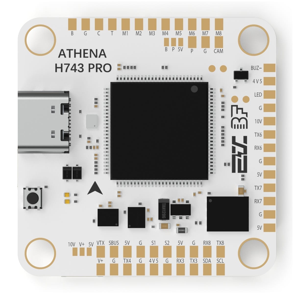 ZEX ATHENA H743 Pro Flight Controller - MantisFPV